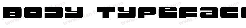 Body Typeface字体转换
